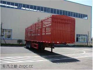 東風牌eq9402ccyzm型倉柵式運輸半掛車 產品技術參數